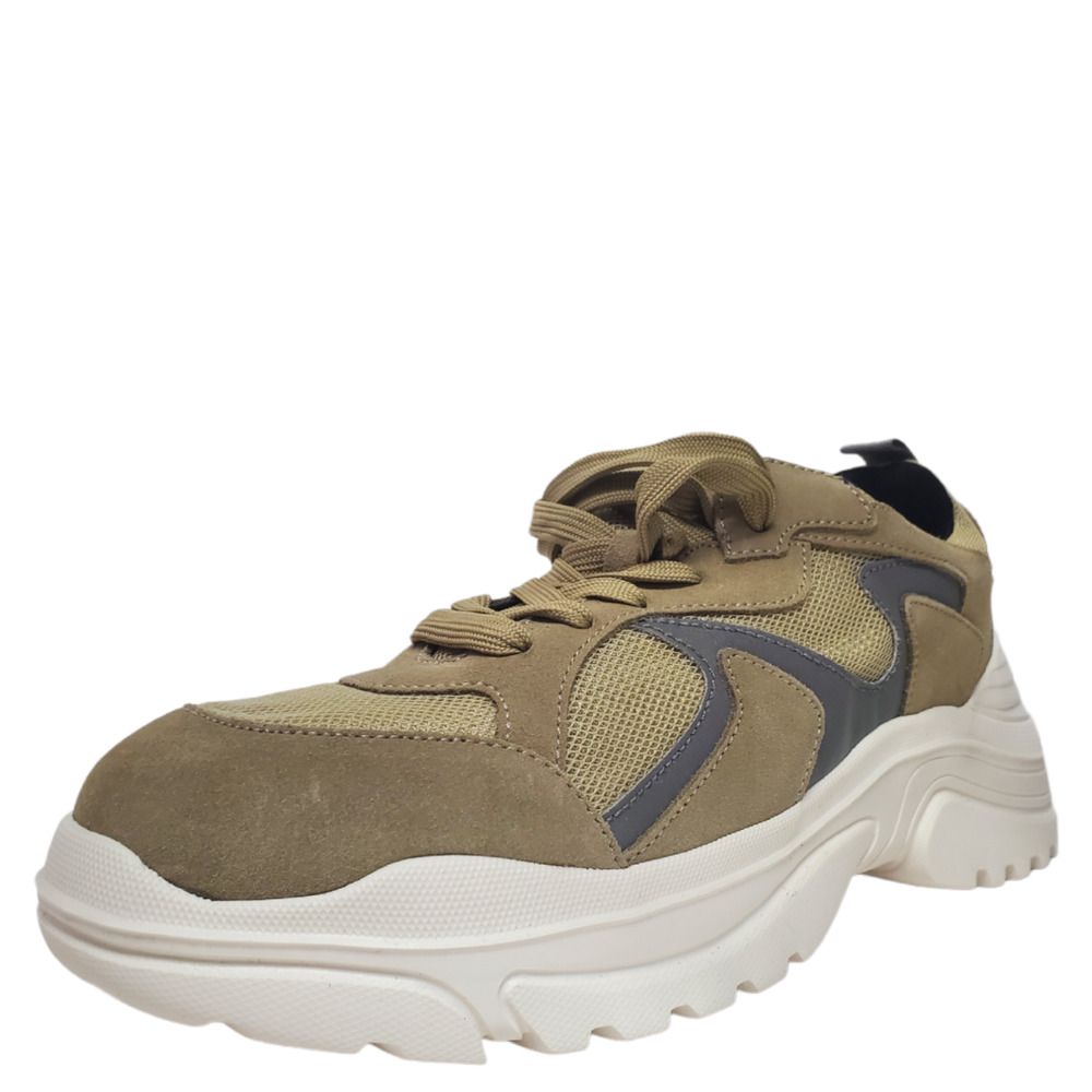 INC International Concepts Mens Byron Dad Jogger Sneaker Beige Khaki 9 M